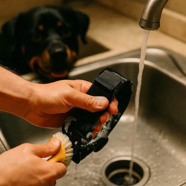 Cómo Limpiar un Collar Táctico para Perros Grandes — Guía Paso a Paso