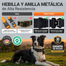 Heavy Control M — Hebilla y anilla metálica. Garantía de 30 días.