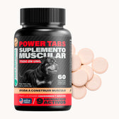 Power Tabs suplemento muscular todo en uno para perros con 9 aminoácidos activos — Hammer Dogs