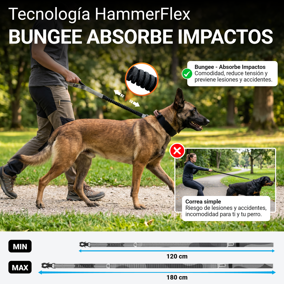 HammerFlex — bungee absorbe impactos